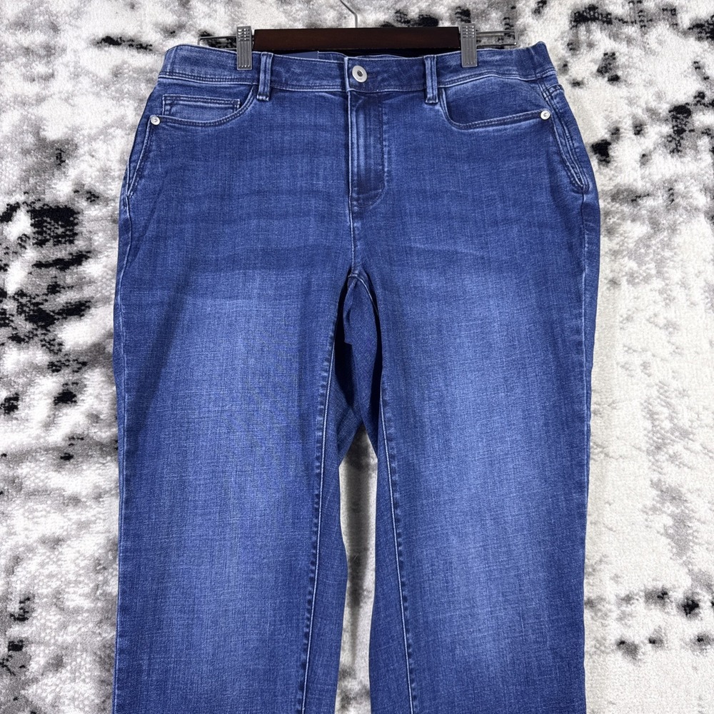 New J Jill Jeans Womens Size 16R Authentic Fit Lyocell Stretch Comfort Casual - Picture 3 of 16